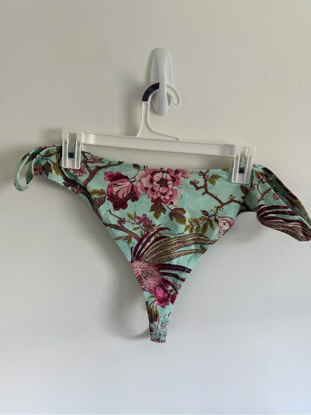 Roberto Cavalli x SKIMS Fagianella Micro Bandeau Thong Bikini Set 3X